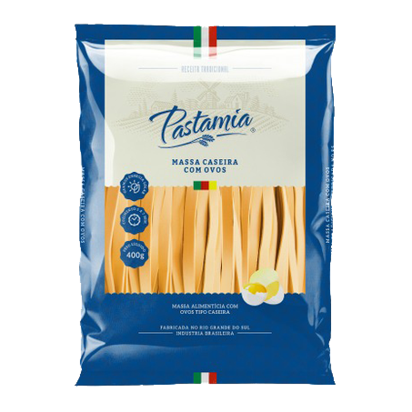 MASSA CASEIRA 400G PASTAMIA N4 PAPPARDELLE