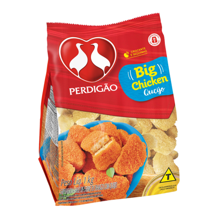 Big Chicken Perdigão Queijo Pacote 1KG