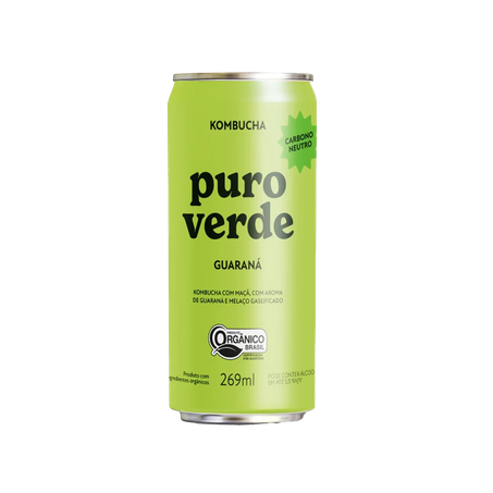 Kombucha Puro Verde Guaraná 269ml