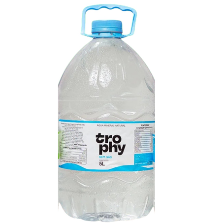 Agua mineral 5l sem gas trophy