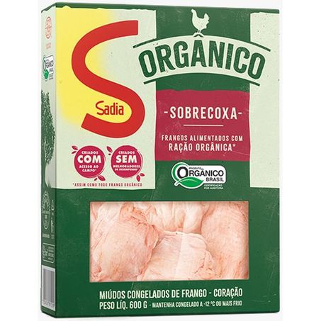 SOBRECOXA SADIA 600GR ORGANICA