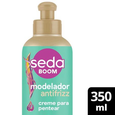 Creme pentear seda 350ml boom antifrizz