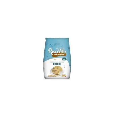 Mistura para bolo risovita sem açúcar coco 300g