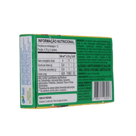 Caldo em Cubos Apti Galinha Caixa com 6un - 57gr 360-13