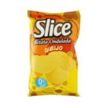 BATATA ONDULADA SLICE 45G QUEIJO