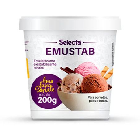 Emustab para sorvete selecta 200g