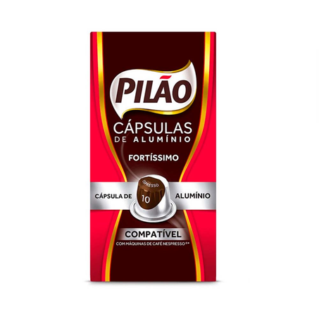 Café Pilão Caixa com 10 Cápsulas Sparkle Espresso 10 - 52G