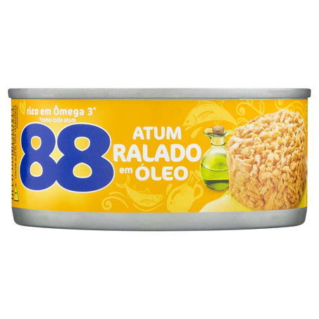 Atum Ralado 88 140g - Óleo - Lata
