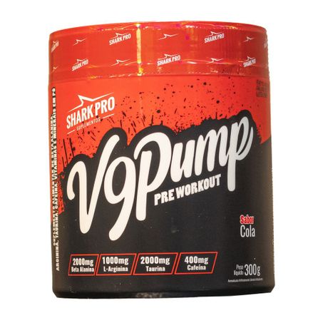 V9 PUMP PRE WORKOUT SABOR COLA 300G