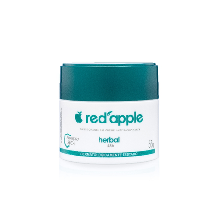 Desodorante Creme Red Apple 55g Herbal