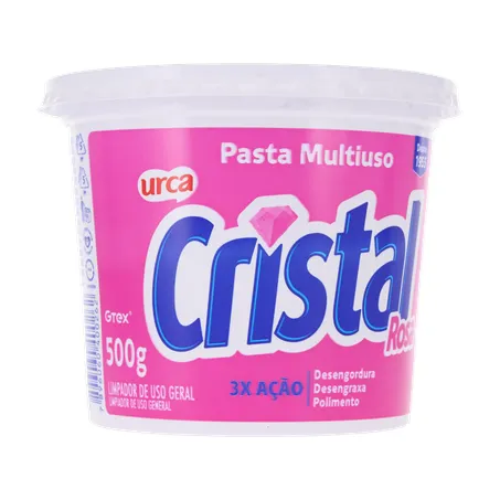 Sabão Pasta Cristal Rosa 500g 360-34