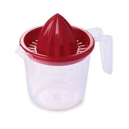 Jarra de Medida/Dosador Graduado de Plástico + Espremedor de Frutas 350ML 