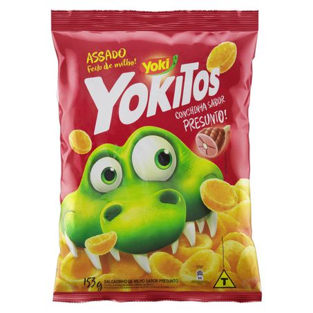 Salgadinho de Milho Conchinha Presunto Yoki Yokitos
