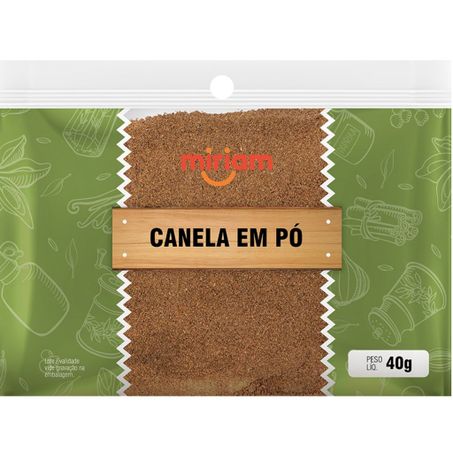 Canela em pó miriam 30g
