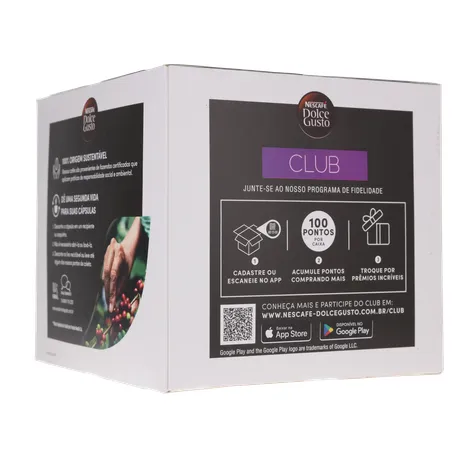 CAFÉ CÁPSULAS DOLCE GUSTO ESPRESSO INTENSO C/10 UN 360-24