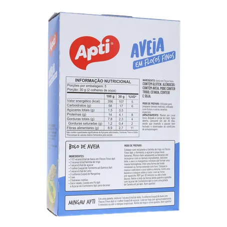 Aveia Apti Flocos Finos Caixa 150g 
  360-16