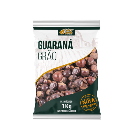 GUARANA GRAO 1 KG SABOR VERDE