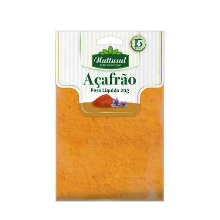 AÇAFRÃO NATTUSUL 20G