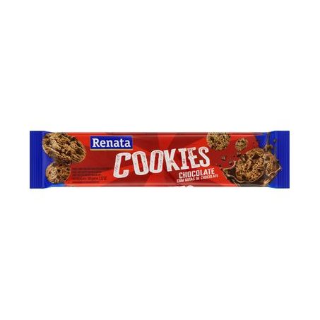 Cookie Renata Chocolate com Gotas de Chocolate 100G