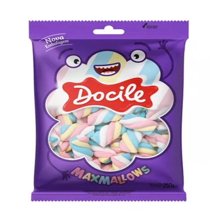 MARSHMALLOW DOCILE TWIST COLORIDO 220G