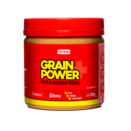 Pasta de Amendoim Integral Grain Power 1kg