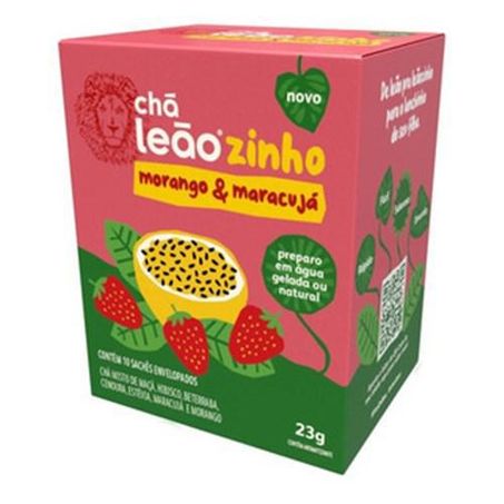 Cha leao kids morango/maracuja 23g