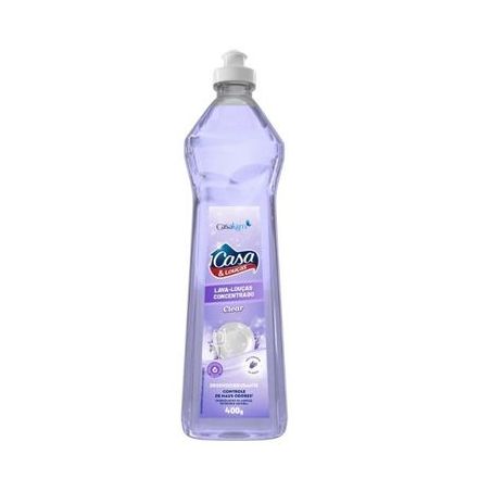 DETERGENTE LÍQUIDO CASA E LOUÇA CLEAR 400G