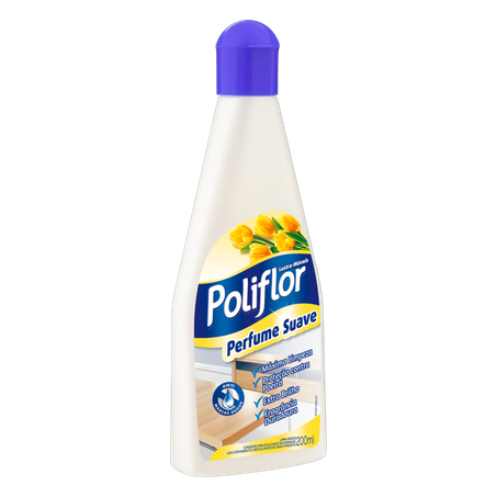 Lustra-Móveis Suave Poliflor Squeeze 200ml 360-2