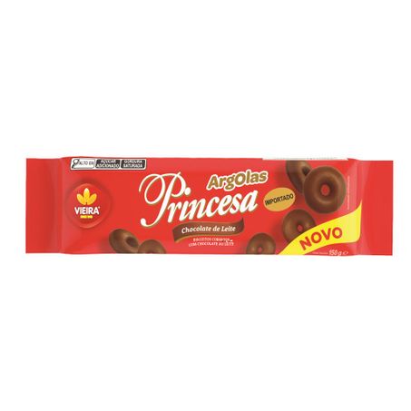 Biscoito Princesa 150g Chocolate Ao Leite