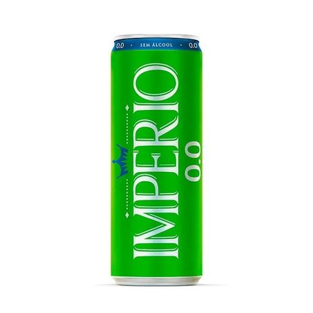 Cerveja Império Sem Álcool 0.0 Lata 350ml