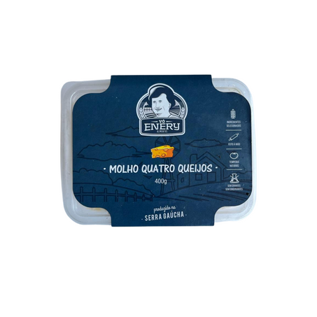 Massa molho quatro queijos vo enery 400g