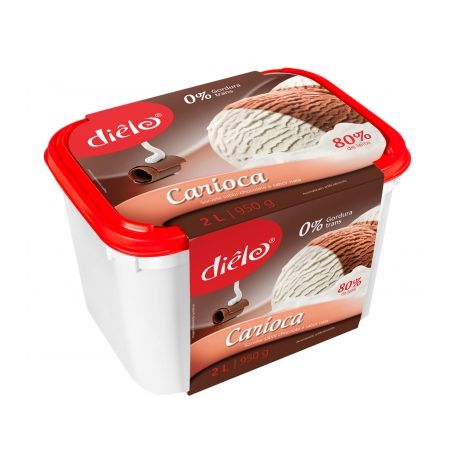 Sorvete Diêlo Cariocaitros 2LT