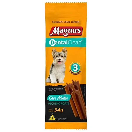 Petisco magnus dental clean peq porte 54g