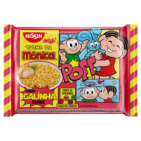 Massa Instantânea Nissin 85g - Galinha Suave