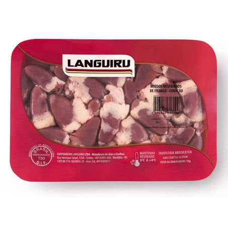 LANGUIRU CORACAO FRANGO 700G RESFRIADO