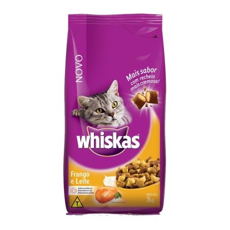 Ração gatos frango whiskas 2.7kg