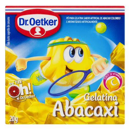 GELATINA EM PÓ ABACAXI DR. OETKER