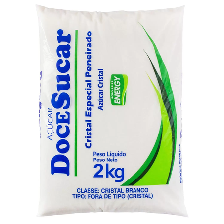 Acucar cristal docesucar 2kg