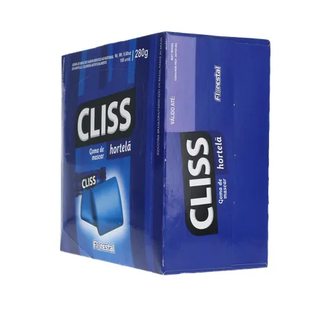 Chiclete florestal cliss hortelã 280g 360-6