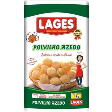 Polvilho azedo lages 500g