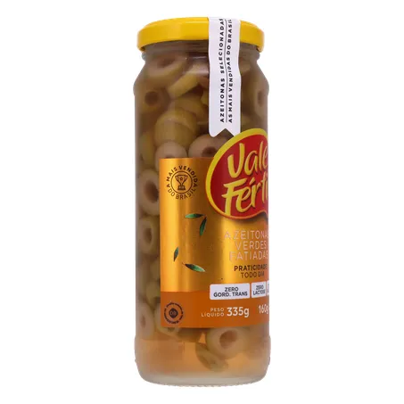 Azeitona Verde Vale Fértil Fatiada Vd 160g 360-31