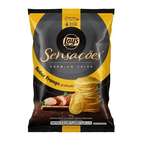 + sensacoes elma chips 70g frango grelha