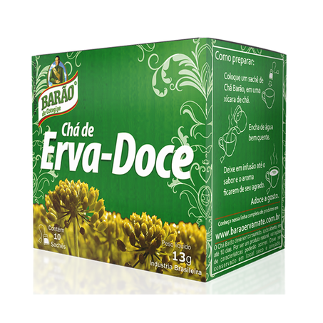 CHÁ BARÃO ERVA DOCE 13G