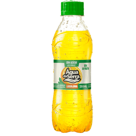Refrigerante agua da serra 200ml laranjinha zero