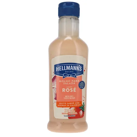 Molho de Salada Hellmann's Rosé 210ML