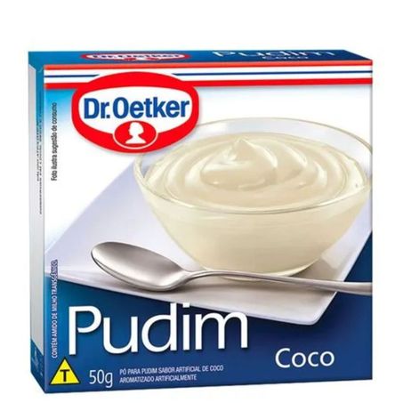 Pudim Dr Oetker Sabor Coco Caixa 50gr