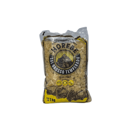 Sal grosso horebe temperado 1kg