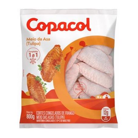 Tulipa Iqf Copacol 800g Pacote 
