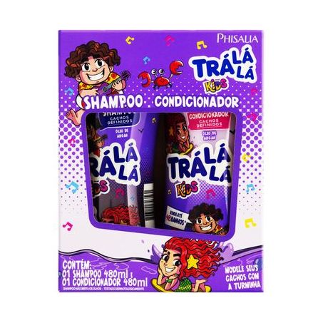 KIT INF SH+COND LITLE TRA LA LA 2X1 PONY CACHOS