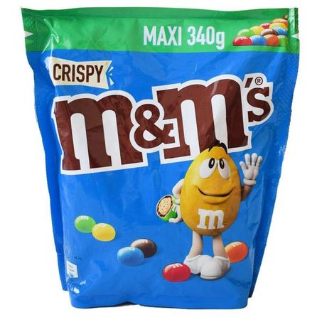 Pastilha mm crispy 120 g